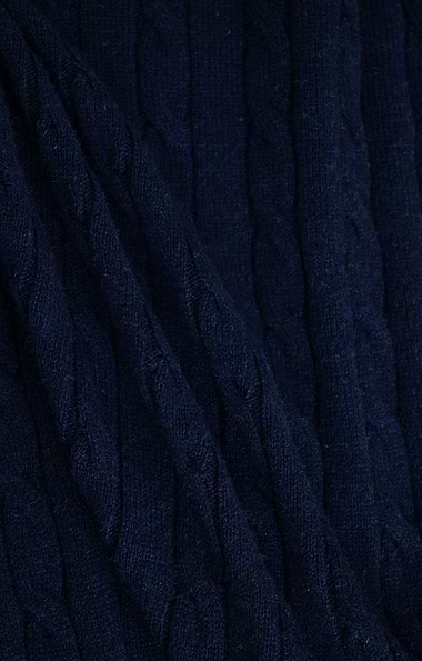 Men's Lambswool Shawl Collar Cable Cardigan