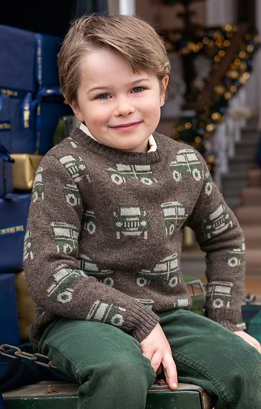 Children's House of Bruar Lamsbwool Landy Crew