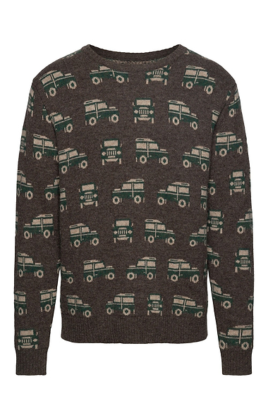 Men's Lambswool Landrover Crew