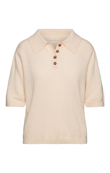 Ladies Lambswool Short Sleeved Shirt