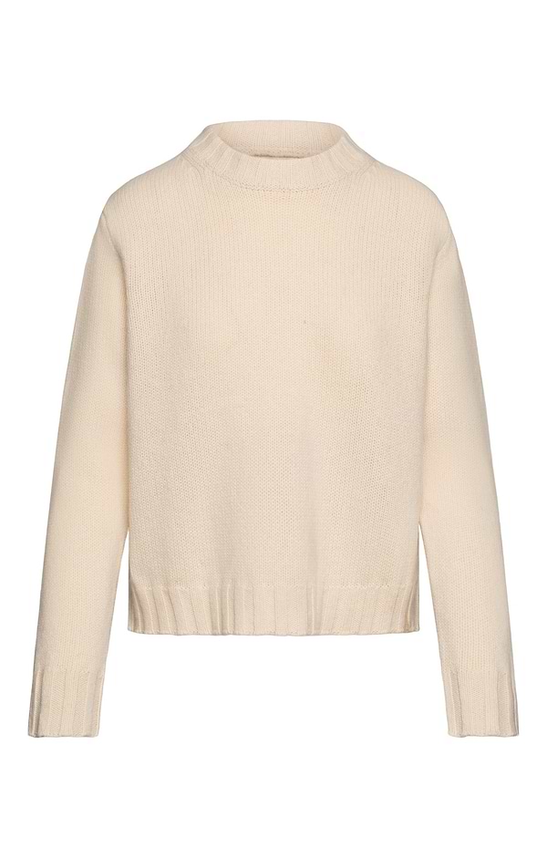Ladies Contemporary Lambswool Crew Neck Jumper