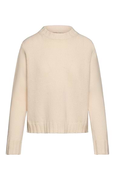 Ladies Contemporary Lambswool Crew Neck Jumper