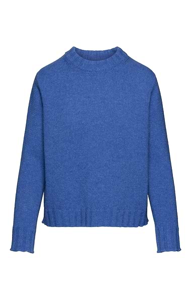 Ladies Contemporary Lambswool Crew Neck Jumper