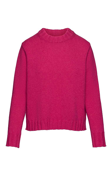 Ladies Contemporary Lambswool Crew Neck Jumper