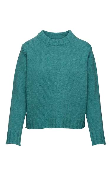 Ladies Contemporary Lambswool Crew Neck Jumper
