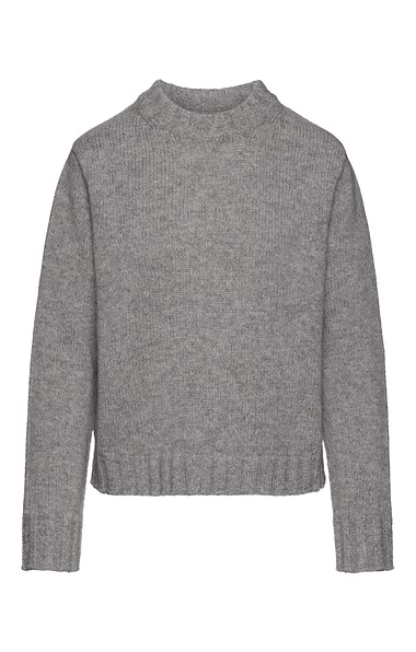 Ladies Contemporary Lambswool Crew Neck Jumper