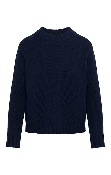 Ladies Contemporary Lambswool Crew Neck Jumper