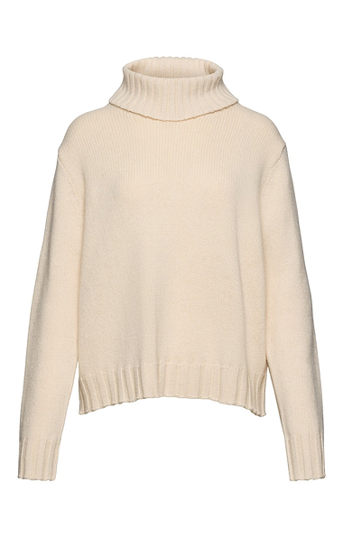 Ladies Contemporary Lambswool Rollneck Jumper