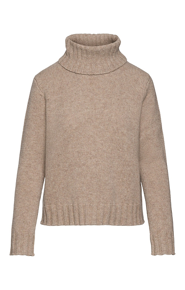 Ladies Contemporary Lambswool Rollneck Jumper