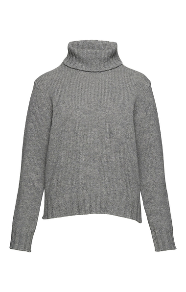 Ladies Contemporary Lambswool Rollneck Jumper