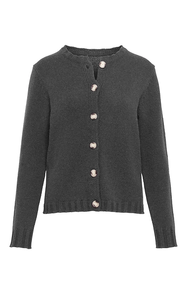 Ladies Lambswool Contemporary Cardigan