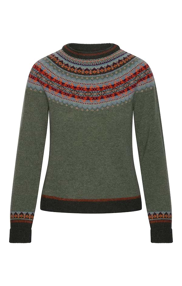 Ladies Merino Alpine Short Sweater