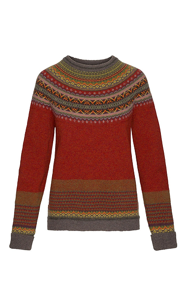 Ladies Merino Alpine Short Sweater