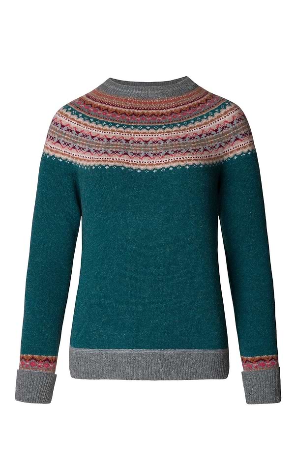 Ladies Merino Alpine Short Sweater