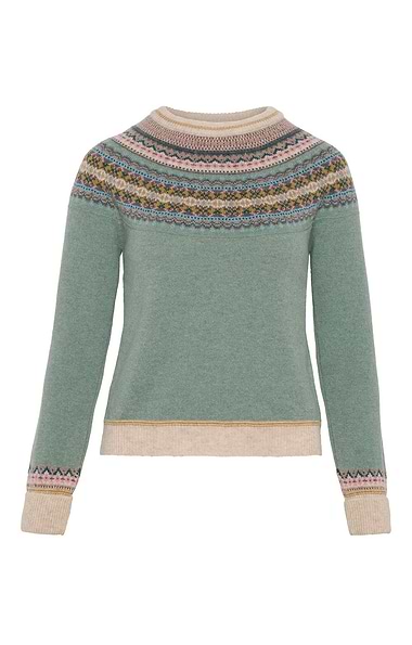 Ladies Merino Alpine Short Sweater