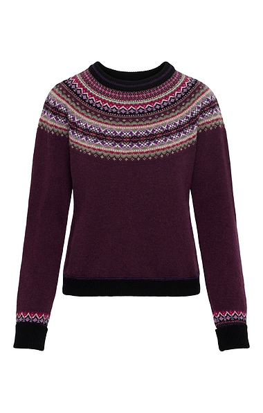 Ladies Merino Alpine Short Sweater