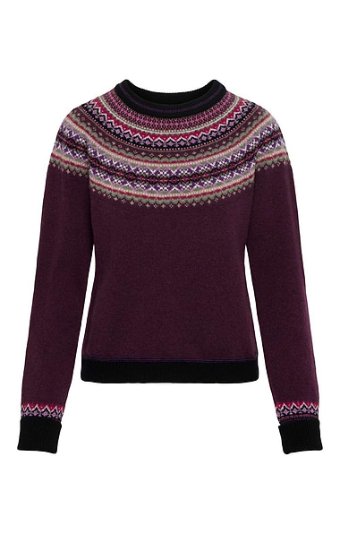 Ladies Merino Alpine Short Sweater