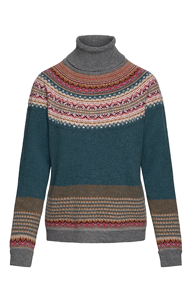 Ladies Ladies Alpine Roll Sweater
