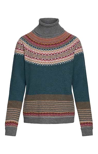 Ladies Ladies Alpine Roll Sweater
