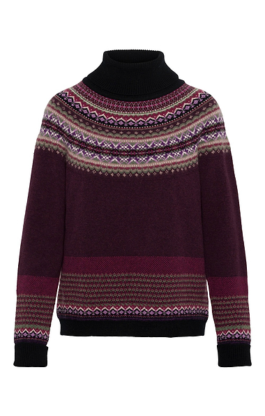 Ladies Ladies Alpine Roll Sweater