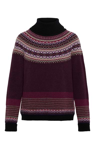Ladies Ladies Alpine Roll Sweater