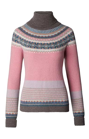 Ladies Ladies Alpine Roll Sweater