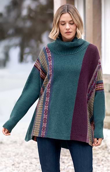 Ladies Eribe Montrose Cowl Sweater