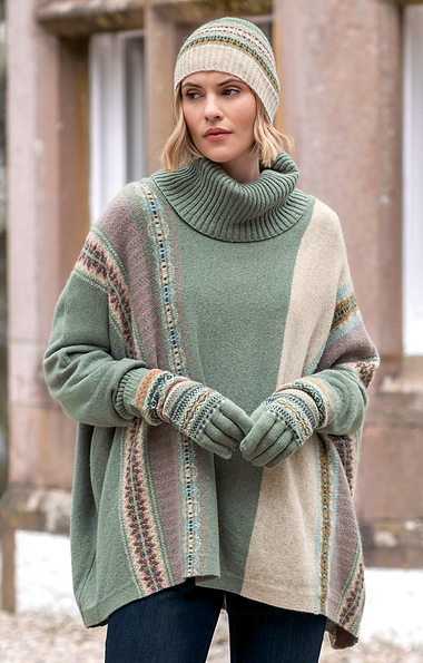 Ladies Eribe Montrose Cowl Sweater