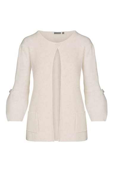 Ladies Bow Sleeve Cardigan