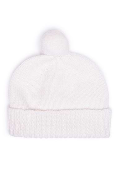 Cashmere Baby Bobble Bonnet
