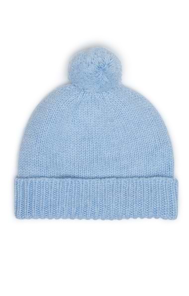 Cashmere Baby Bobble Bonnet