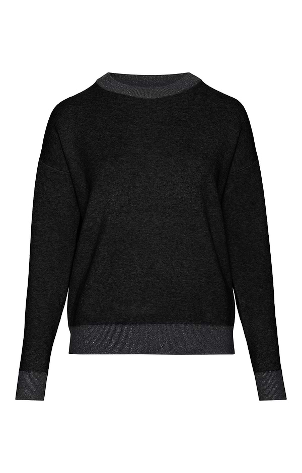 Ladies Knitted Crew Neck Jumper