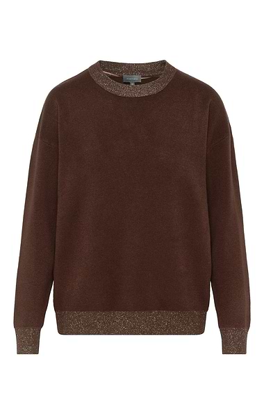 Ladies Knitted Crew Neck Jumper