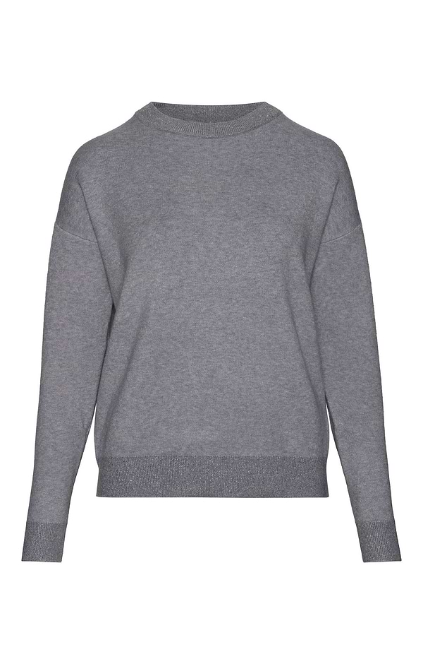 Ladies Knitted Crew Neck Jumper