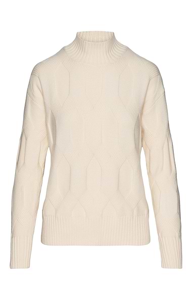 Ladies Cashmere-Blend Turtleneck