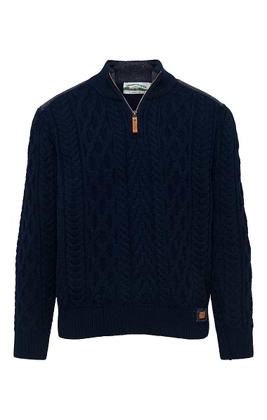 Men's Curracloe T-Zip Sweater