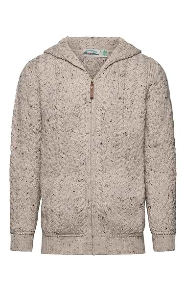 Men s Limerick Zip Hooded Cardigan