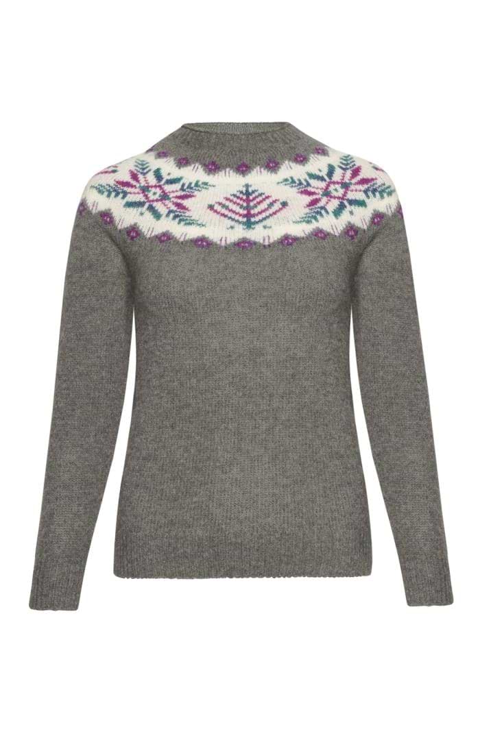 Shetland Fairisle Crew Neck House of Bruar