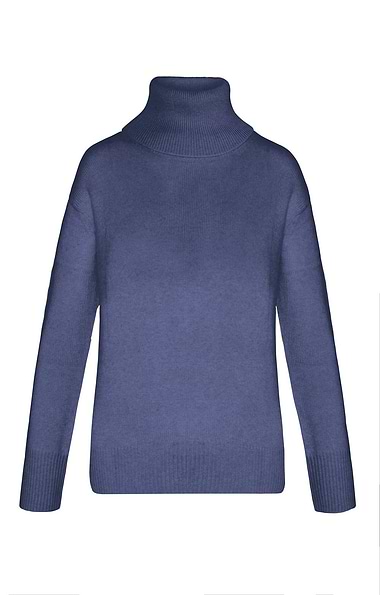 Ladies Cashmere Luxury Roll Neck