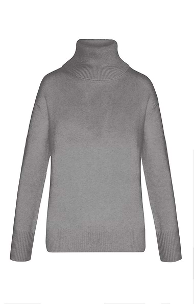 Ladies Cashmere Luxury Roll Neck