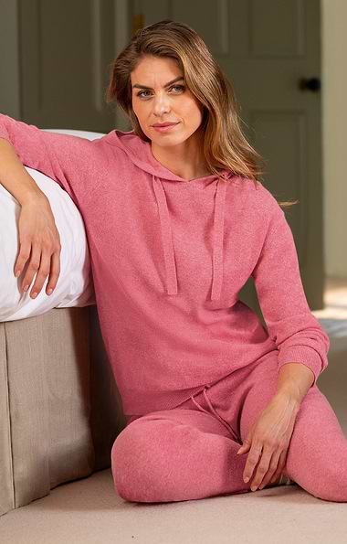 Ladies Pure Cashmere Jogging Top