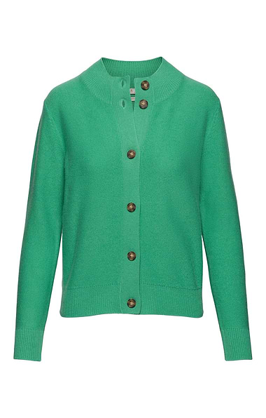 Ladies Cashmere Modern Cardigan