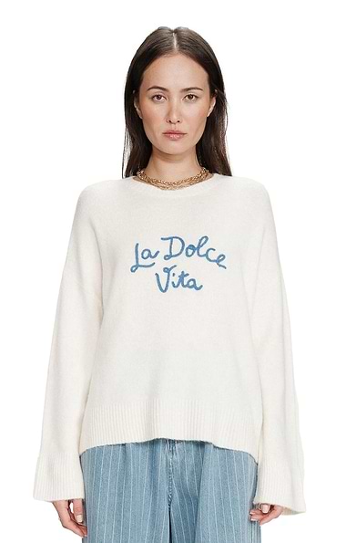 Ladies Grace & Mila Viggo La Dolce Vita Knit Jumper