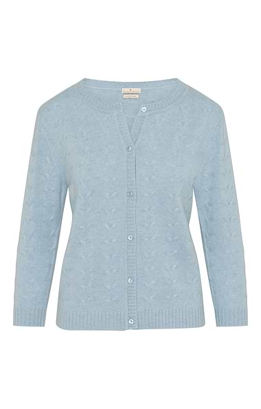 Ladies House of Bruar Cashmere Knit Cardigan