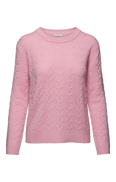 Ladies House of Bruar Cashmere Crew Neck Jumper
