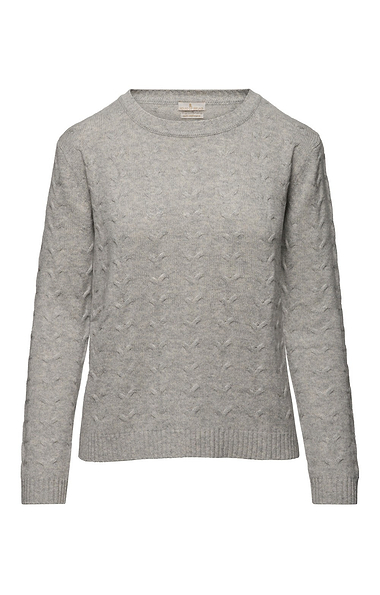 Ladies House of Bruar Cashmere Crew Neck Jumper