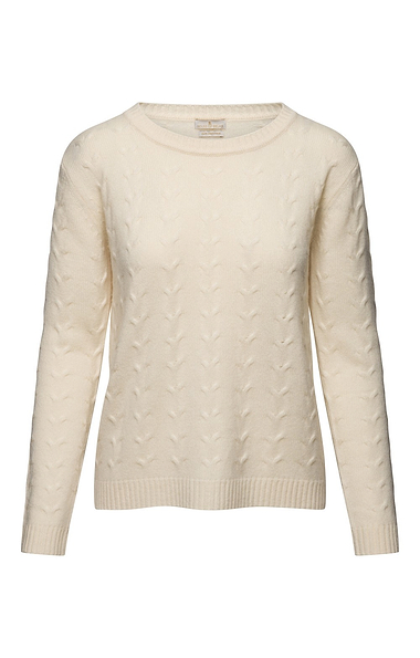 Ladies House of Bruar Cashmere Crew Neck Jumper