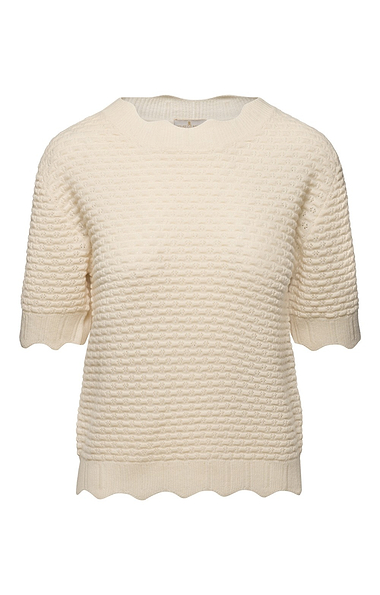 Ladies House of Bruar Cashmere Short Sleeve Jumper