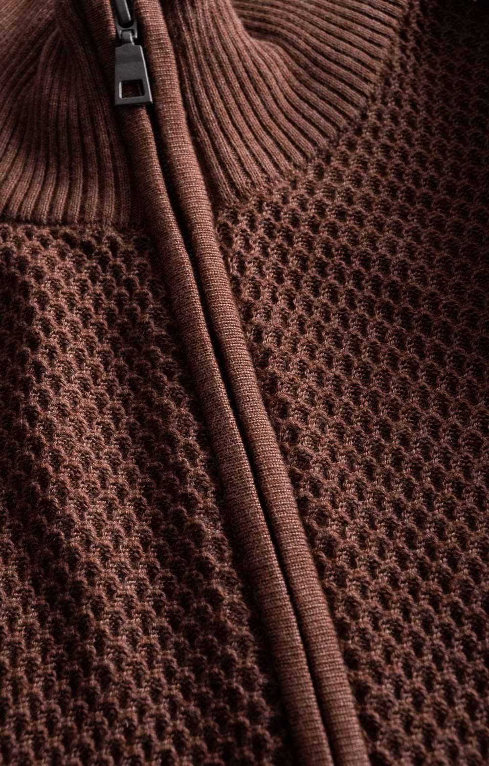 Mens Zip Cardigan - House of Bruar