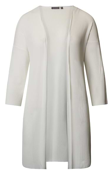 Ladies Long Edge to Edge Knitted Cardigan